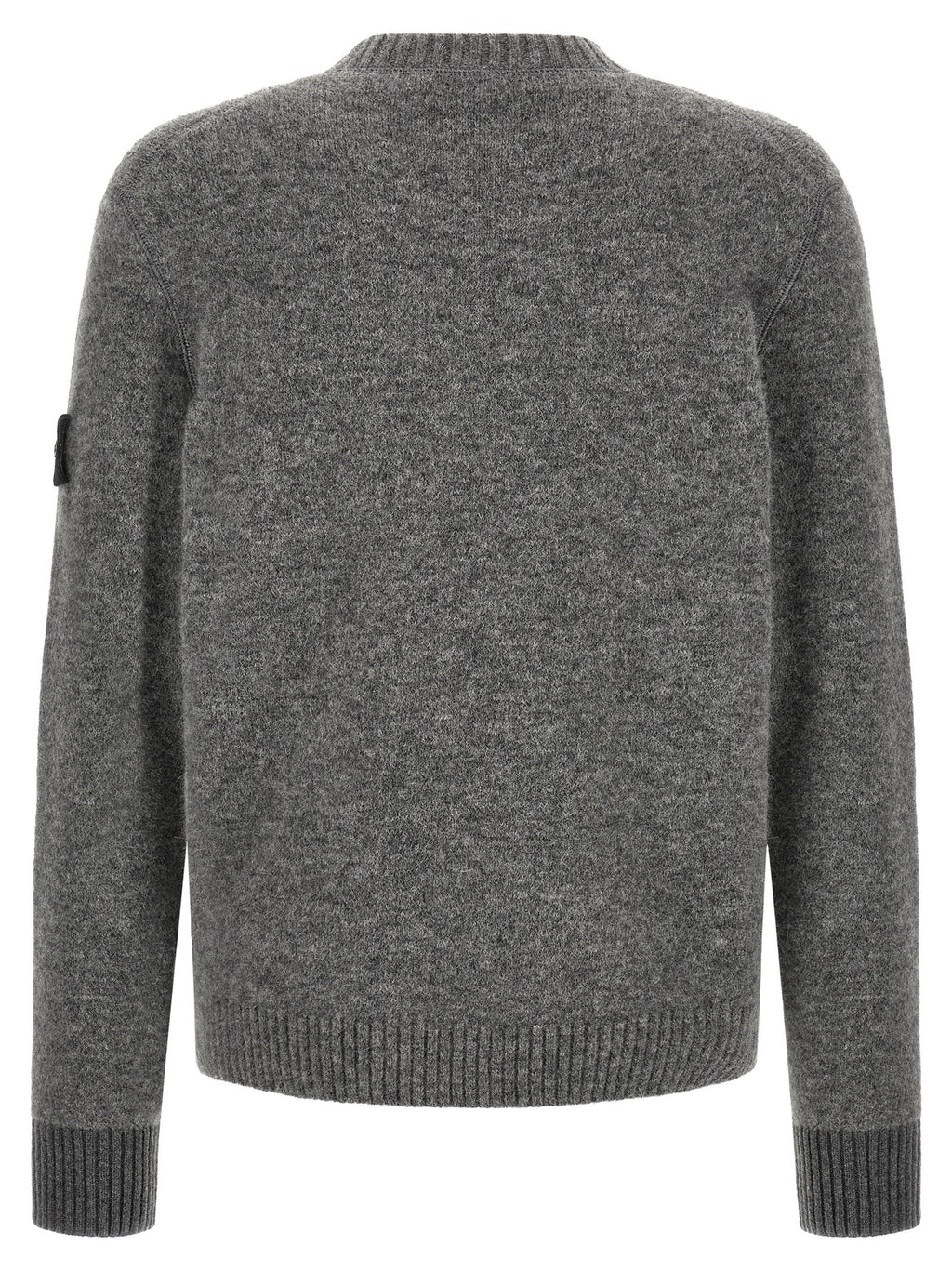 Gray Wool Cardigan