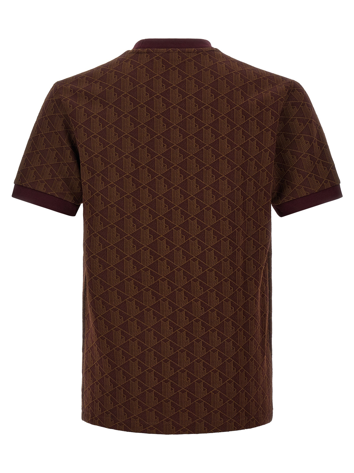 Brown Polyester T-Shirt