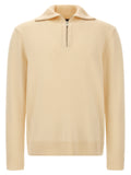 Zanone White Cashmere Cardigan