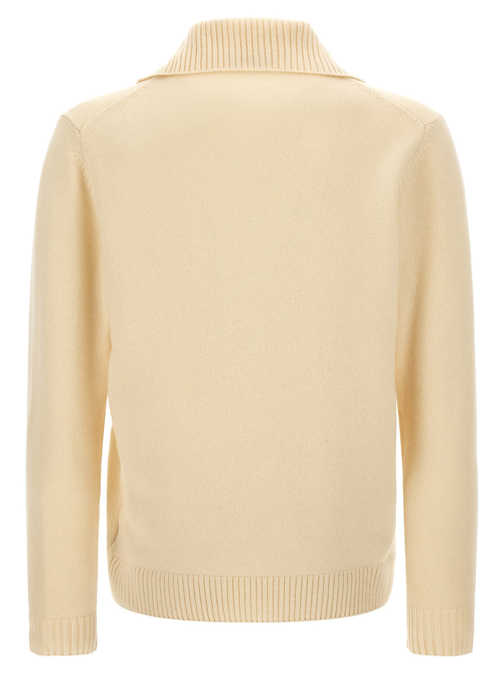Zanone White Cashmere Cardigan