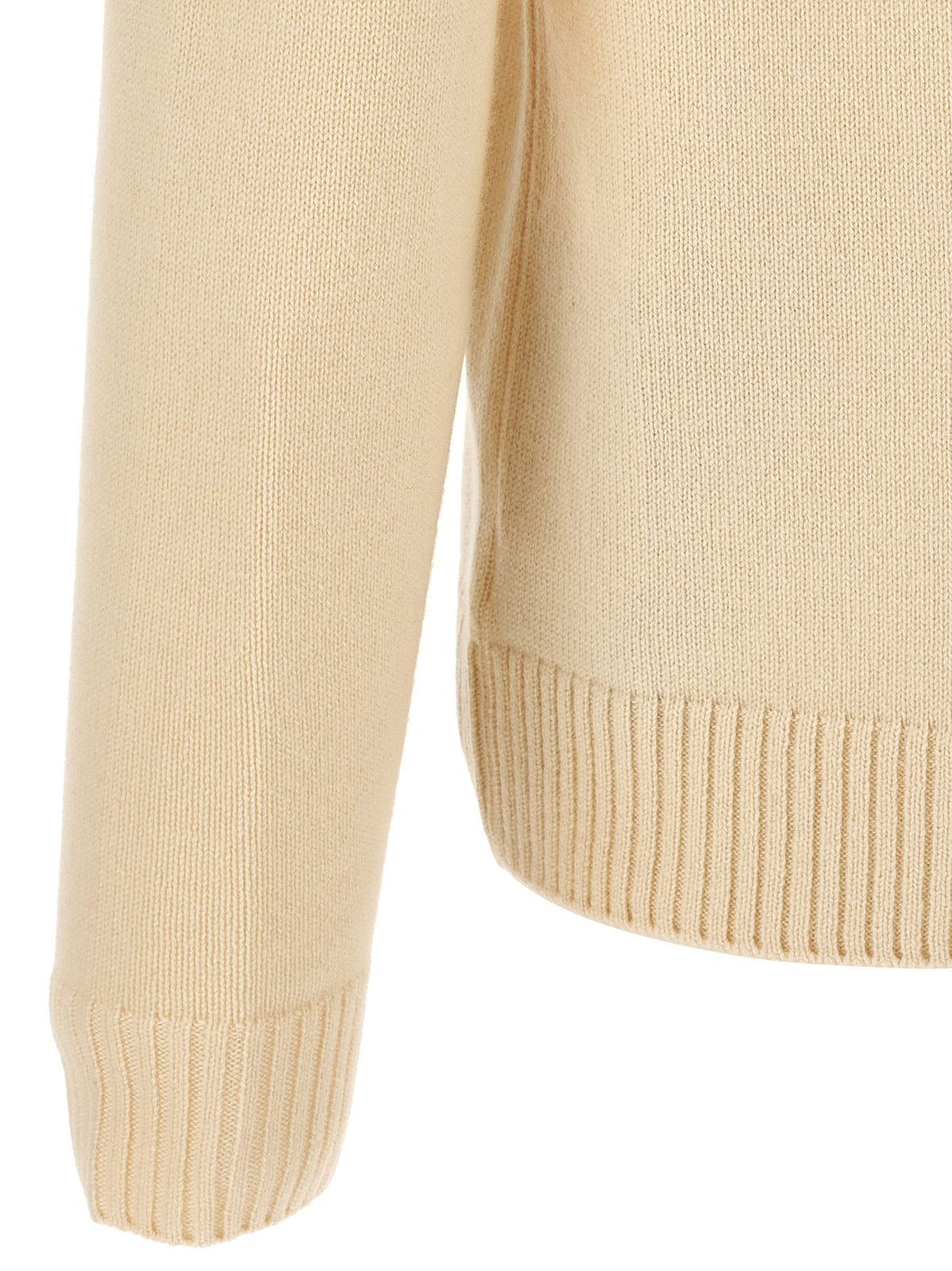 Zanone White Cashmere Cardigan