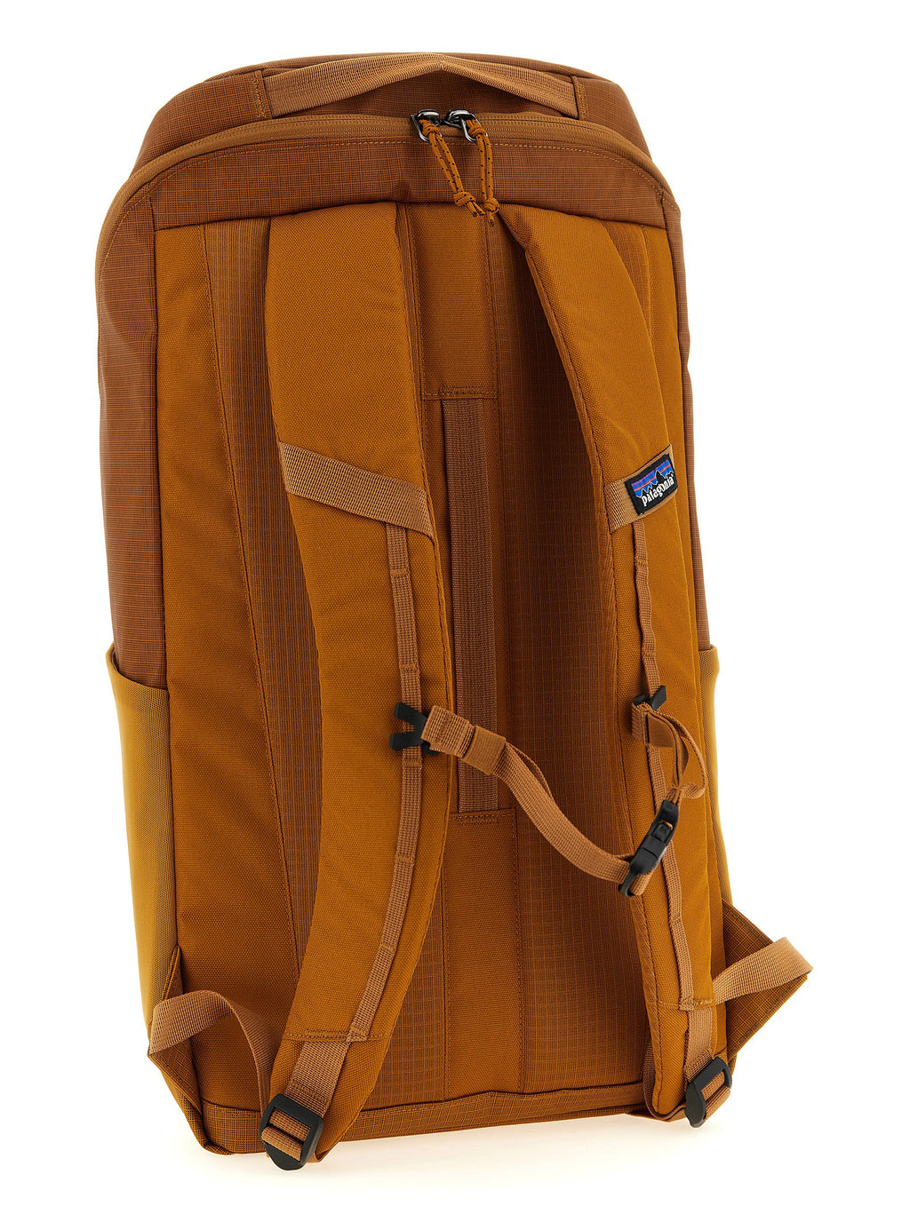 Brown Polyester Backpack