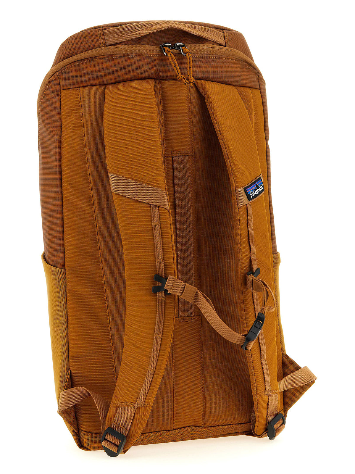 Brown Polyester Backpack