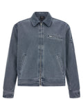 Gray Cotton Denim Jacket