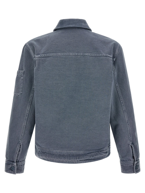 A.P.C. Grey Cotton Denim Jacket