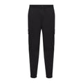 Black Cotton Cargo Pants