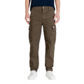 Green Recycled Cotton Cargo Pants