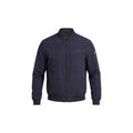 Blue Polyester Bomber
