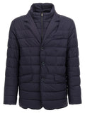 Blue Polyamide Jacket