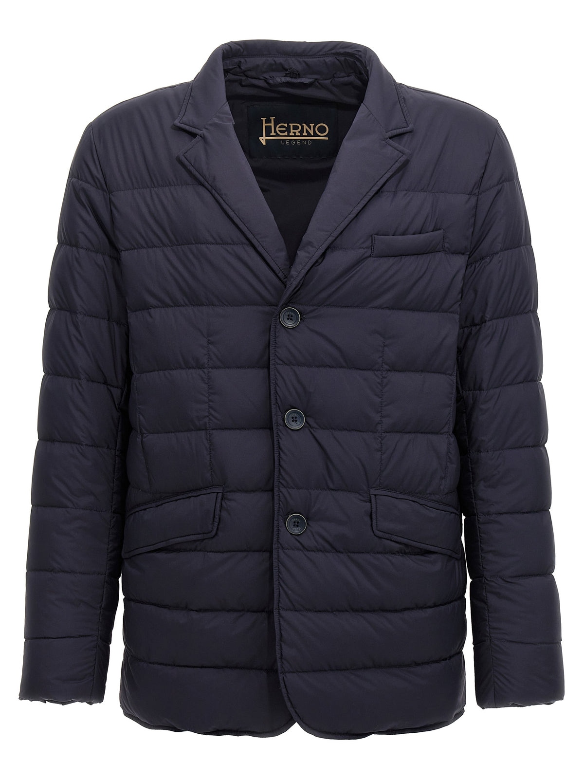Blue Polyamide Jacket