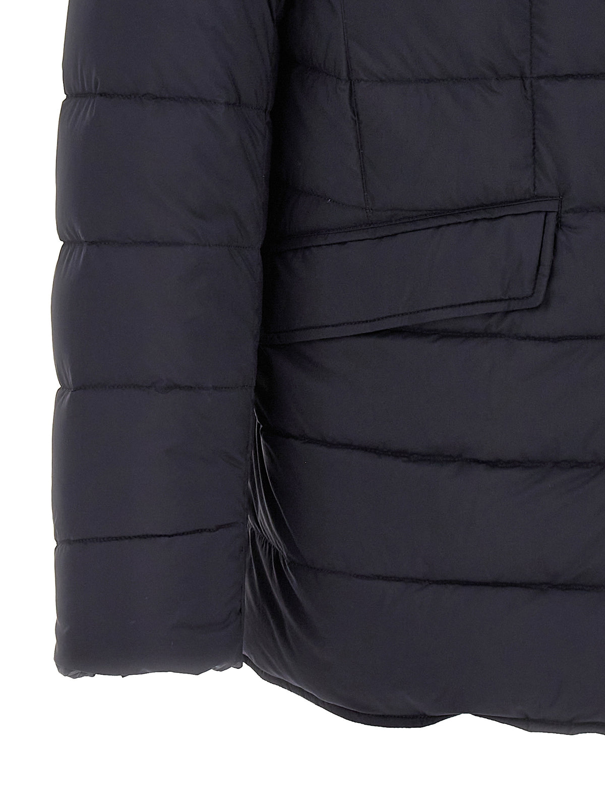 Blue Polyamide Jacket