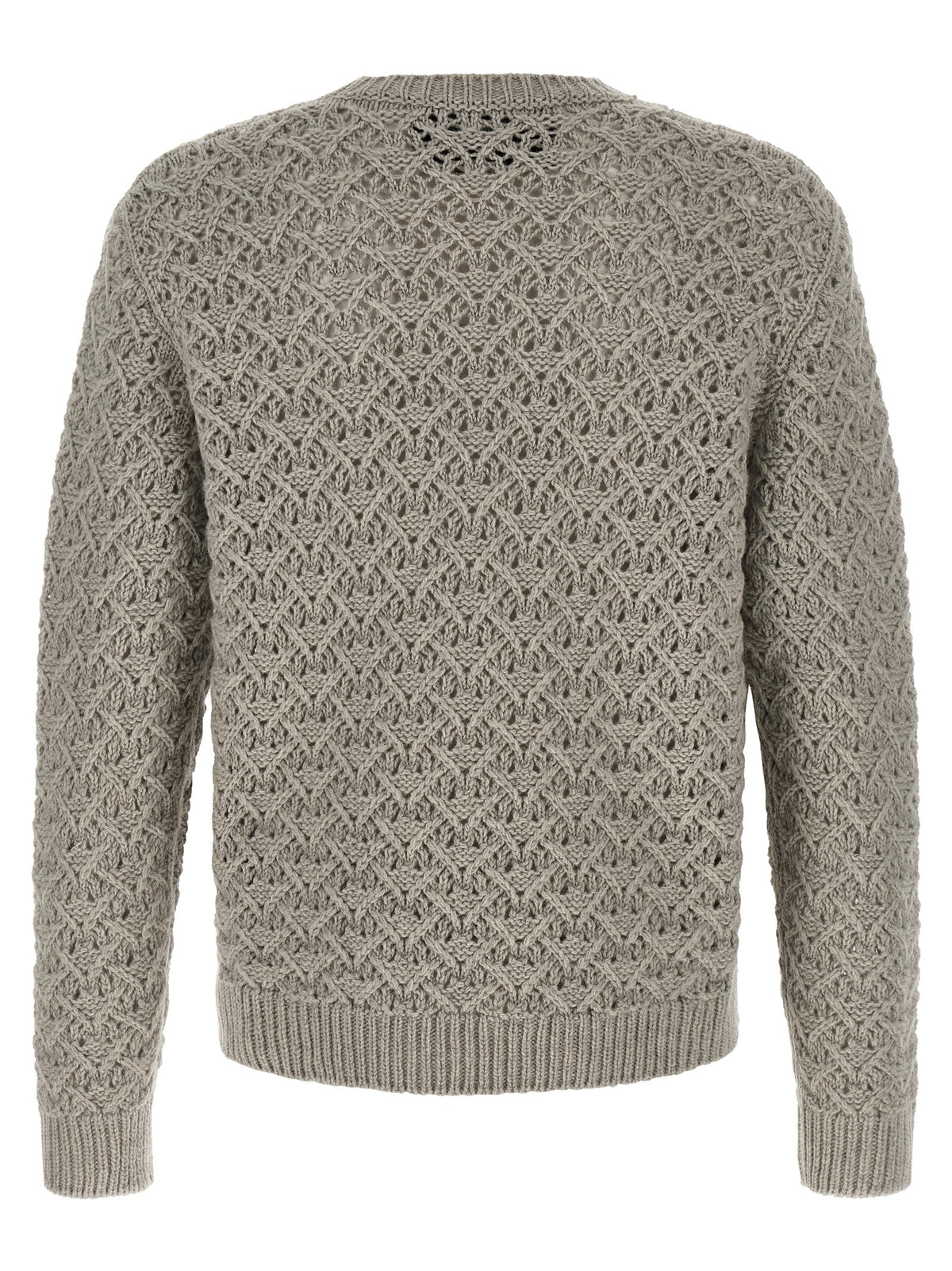 Valentino Garavani Grey Virgin Wool Cardigan