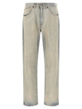 Blue Cotton Relaxed Fit Jeans
