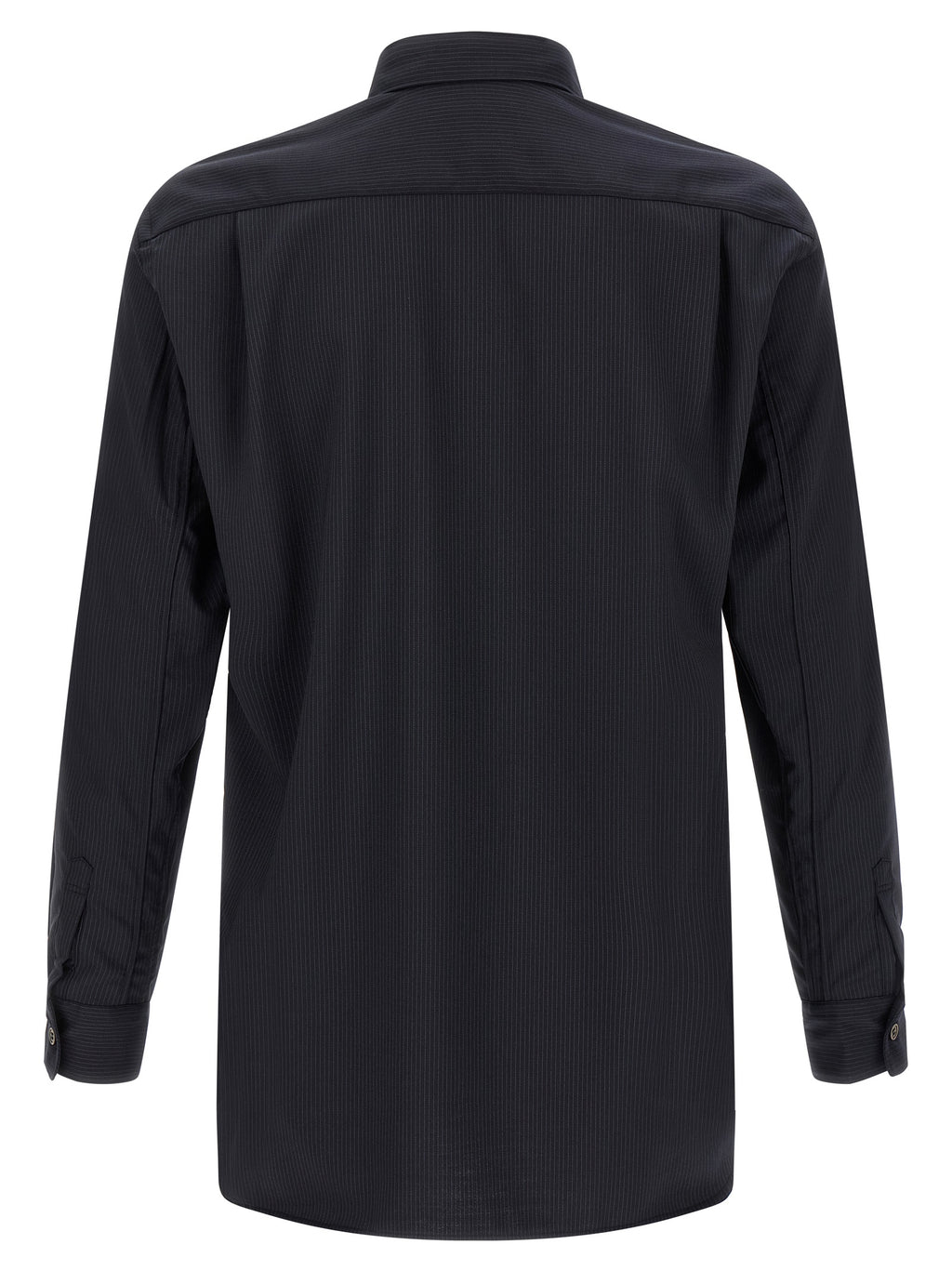 Blue Polyester Blouse