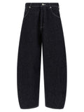 Blue Cotton Jeans Denim