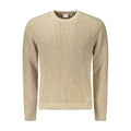 Beige Cotton Men's Shirt