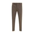 Brown Wool Oves Aries Dress Pants