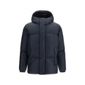 Black Goose Down Full-Length Jacket