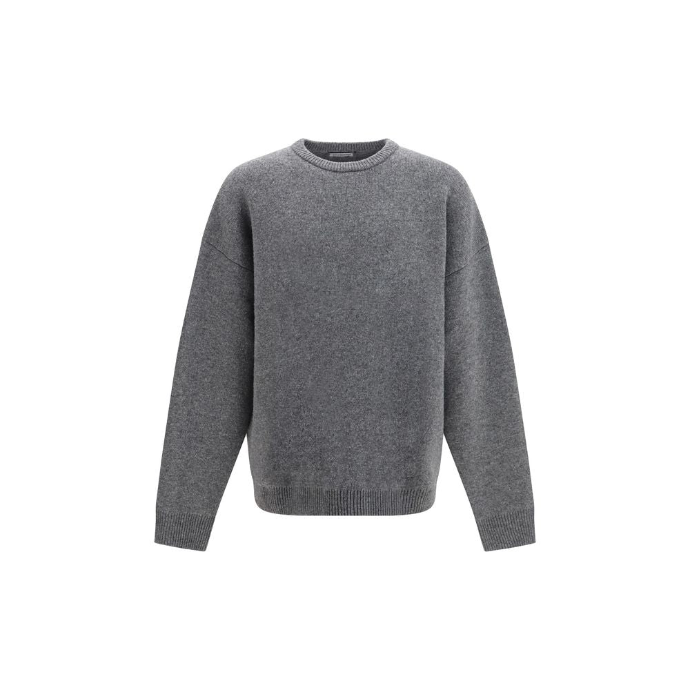 Balenciaga Grey Wool Sweatshirt