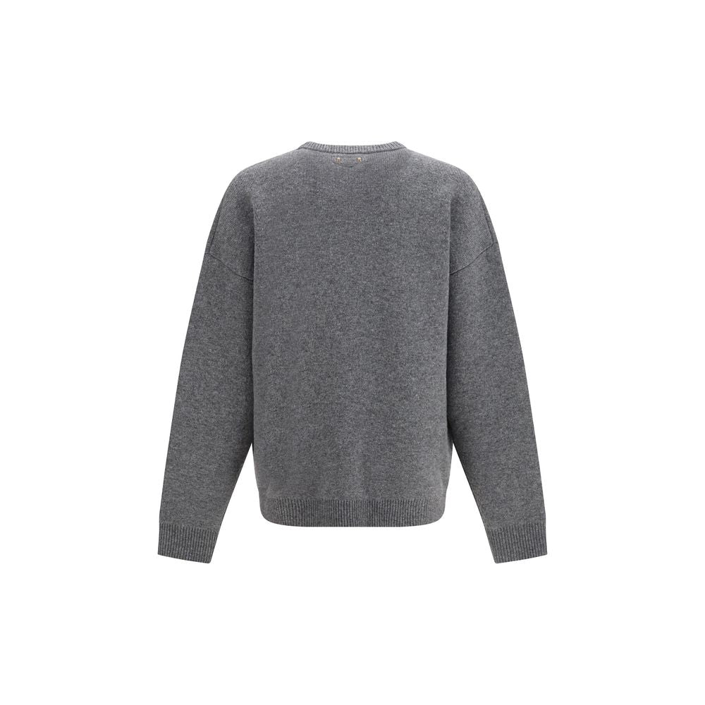 Balenciaga Grey Wool Sweatshirt