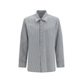 Gray Cotton Pattern Shirt