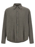 Gray Virgin Wool Blouse