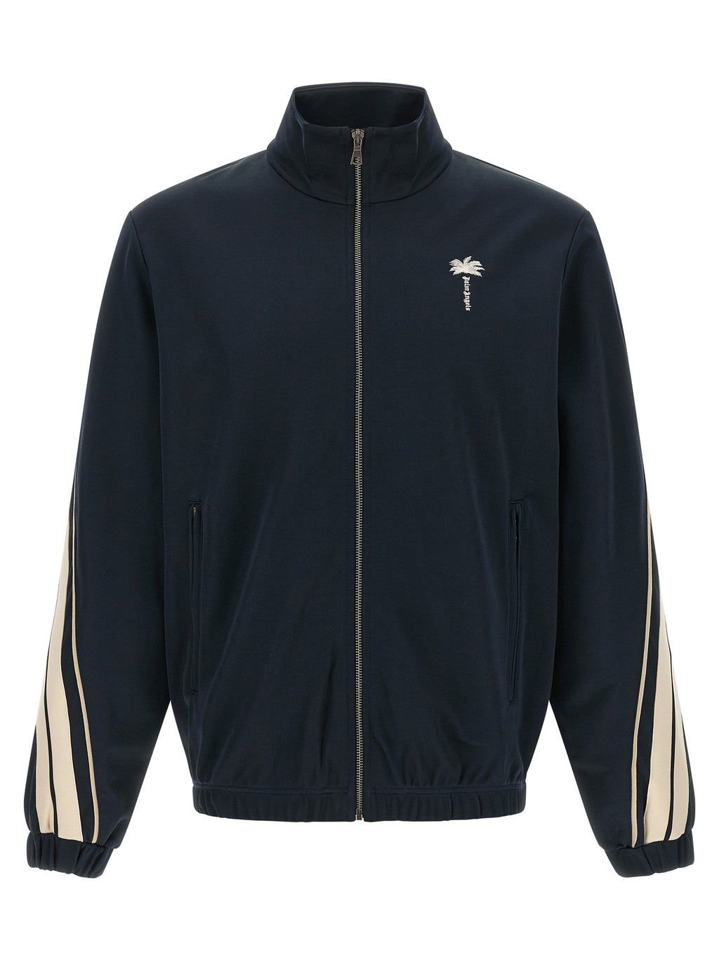 Blue Polyester Sweatshirt
