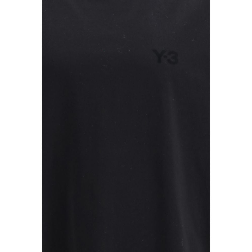 Y-3 Black Cotton T-Shirt