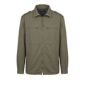 Green Polyurethane Men Jacket
