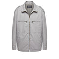 Green Polyurethane Men Jacket