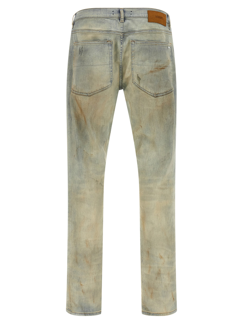 Beige Cotton Jeans Denim
