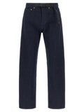Blue Cotton Jeans Denim