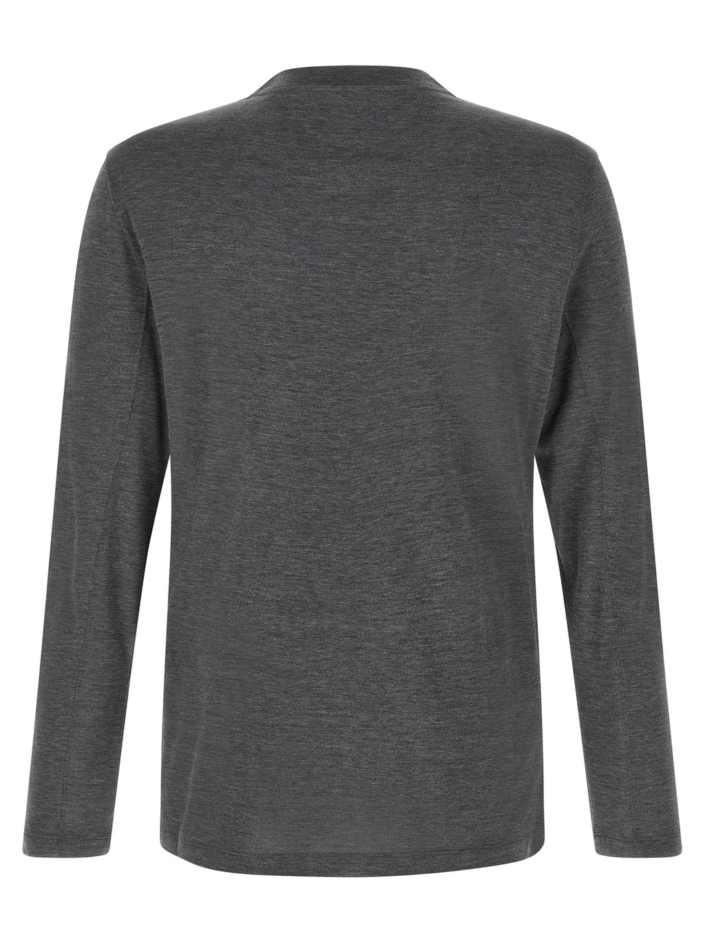 Gray Silk T-Shirt