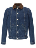 Blue Cotton Denim Jacket