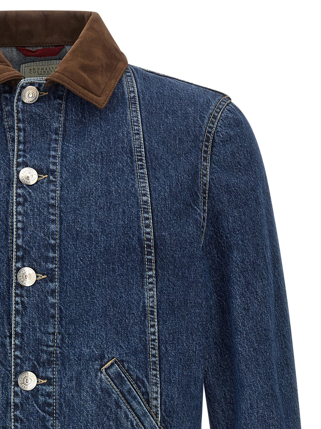Blue Cotton Denim Jacket