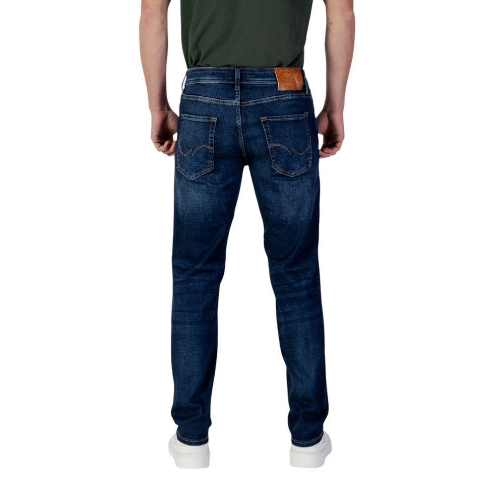 Blue Organic Cotton Relaxed Fit Jeans