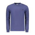Blue Cotton Mens Tshirt
