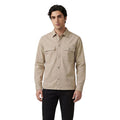 Beige Denim Shirt