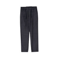 Herno Grey Virgin Wool Casual Trousers