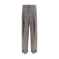 Brown Alpaca Vicugna Pacos Pants