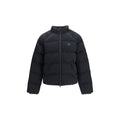 Black Polyamide Full-Length Jacket