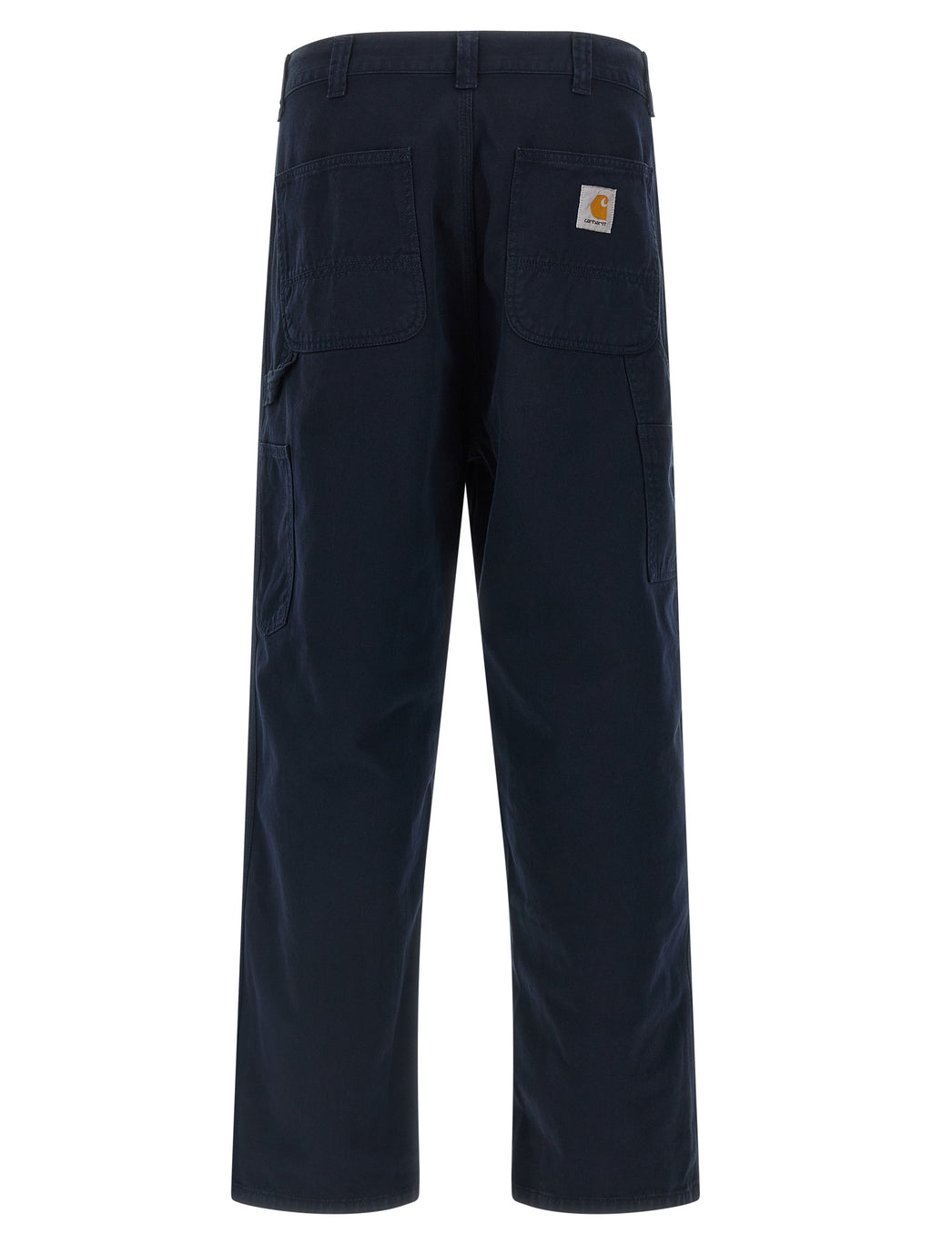 Blue Organic Cotton Casual Pants