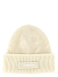 White Wool Beanie
