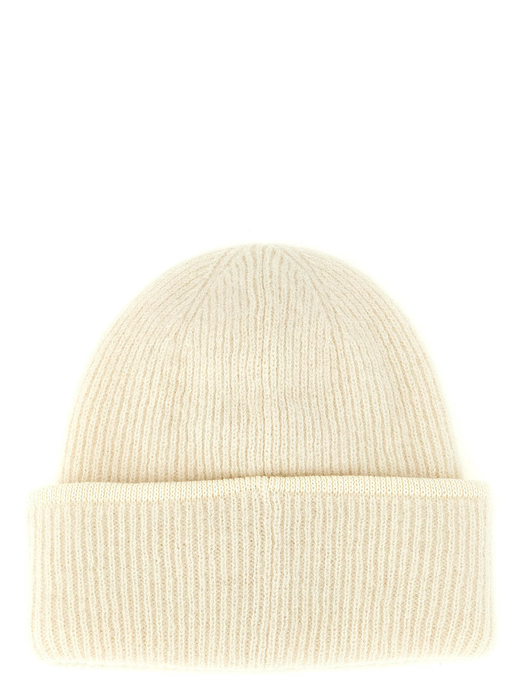 White Wool Beanie