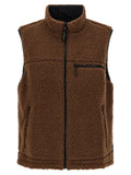 Multicolor Polyester Sleeveless Jacket