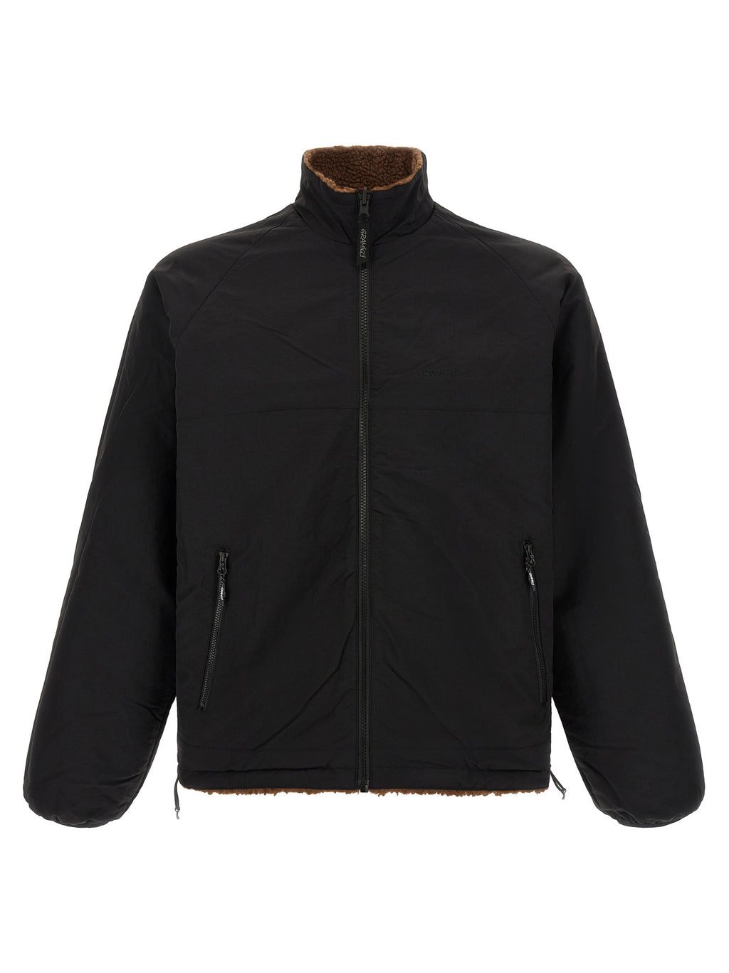 Multicolor Polyester Full-Length Jacket