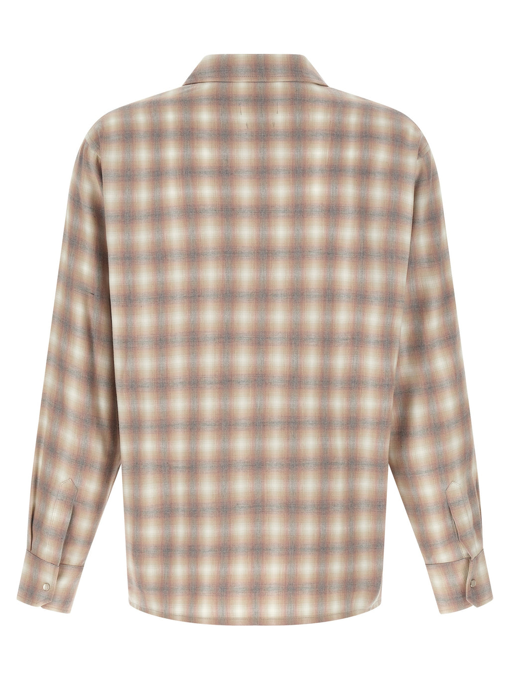 Second/Layer Beige Cotton Shirt