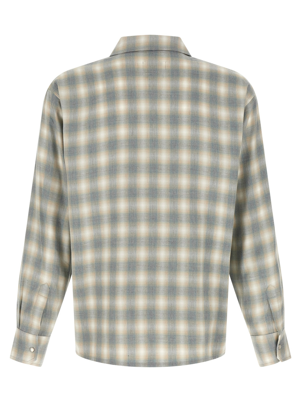 Gray Cotton Blouse