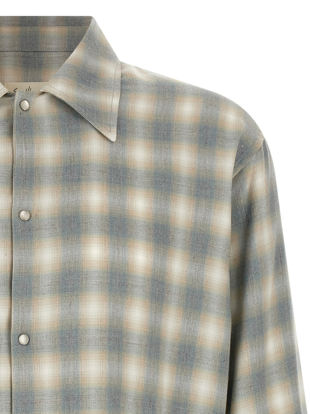 Gray Cotton Blouse