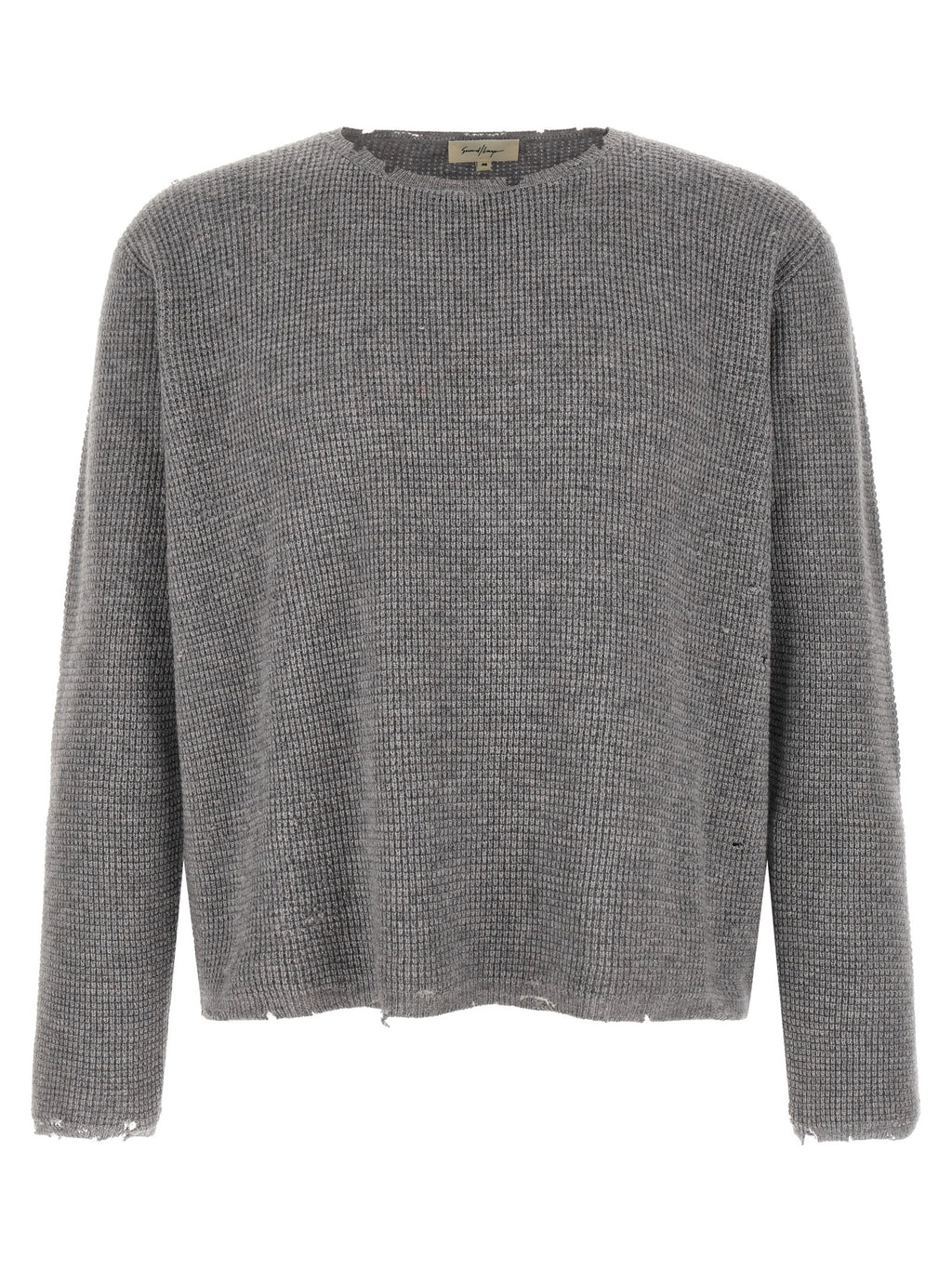 Gray Wool Cardigan